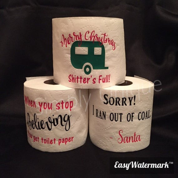 Best ideas about Christmas Vacation Gift Ideas
. Save or Pin Christmas Toilet Paper Gag t Christmas Vacation Believe Now.