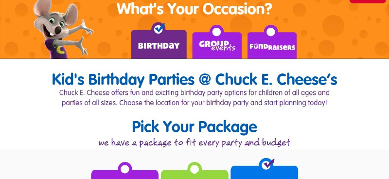 Best ideas about Chuck E Cheese Birthday Party Packages
. Save or Pin How to Have The Best Chuck E Cheese s Birthday Party Ever Now.
