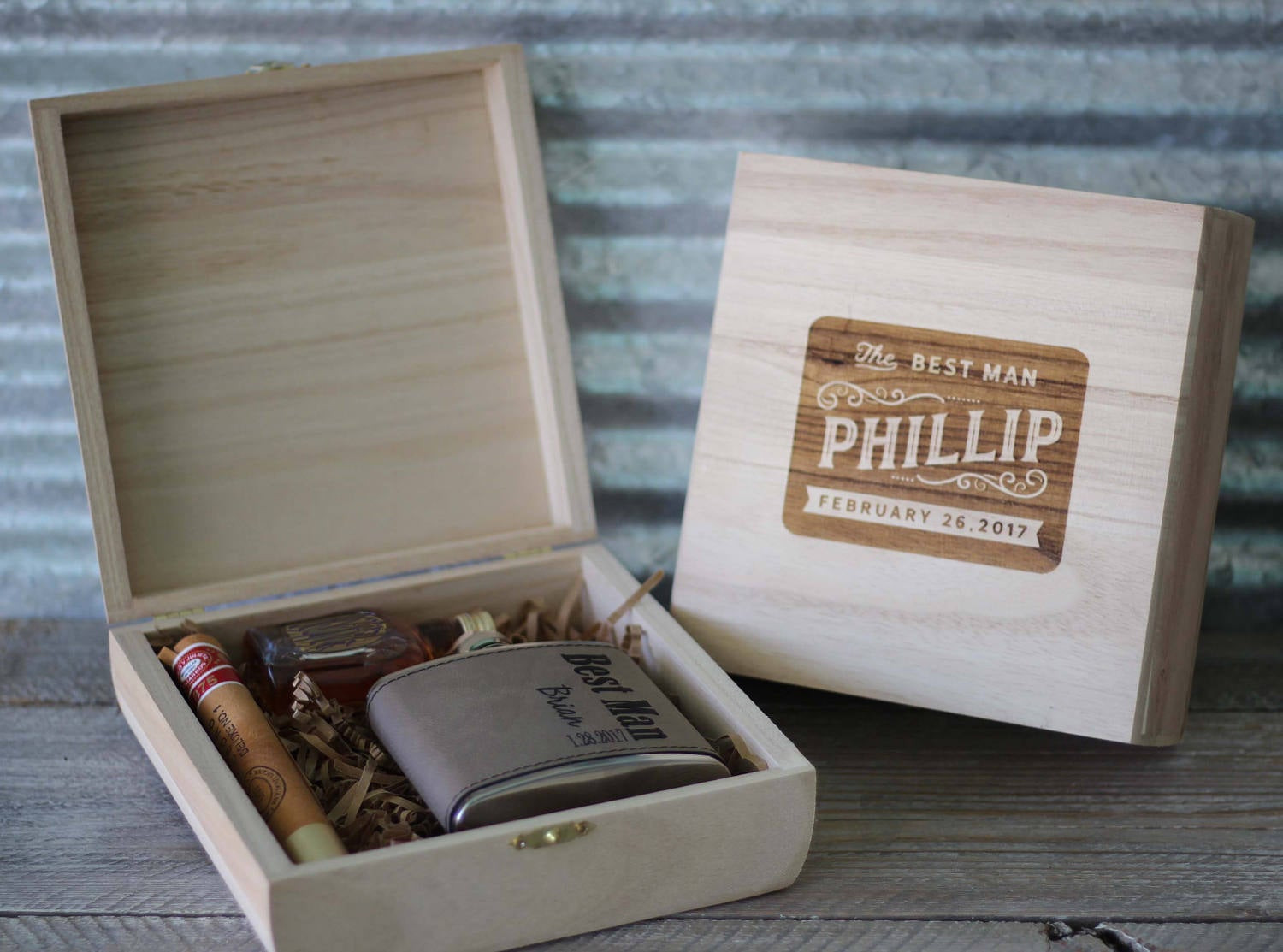 Best ideas about Cigar Gift Ideas
. Save or Pin Groomsmen Cigar Box Engraved Wood Cigar Box Groomsmen Gifts Now.