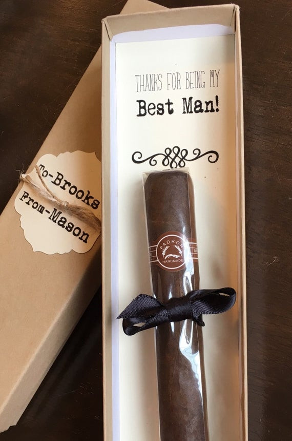 Best ideas about Cigar Gift Ideas
. Save or Pin Groomsmen Cigar Box Will You Be My GroomsmanThanks For Being Now.
