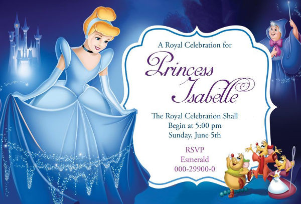 Best ideas about Cinderella Birthday Invitations
. Save or Pin 11 Disney Invitation Designs & Templates PSD AI Now.