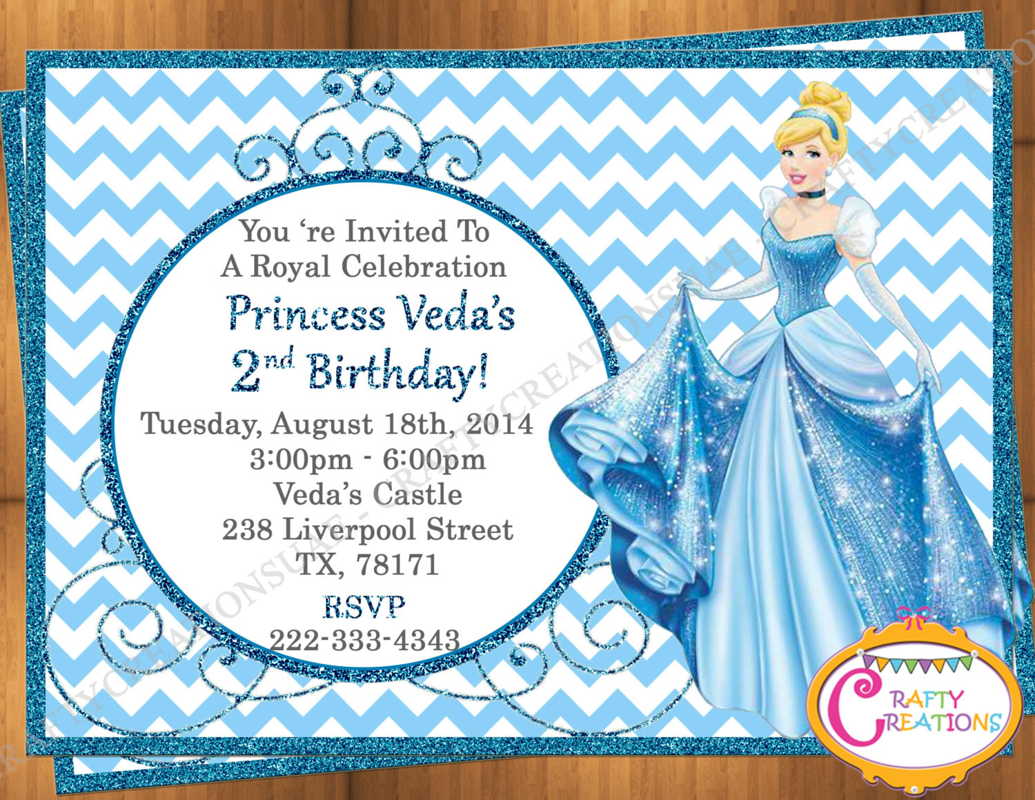 Best ideas about Cinderella Birthday Invitations
. Save or Pin Cinderella Invitation Princess Cinderella Party Invite Now.