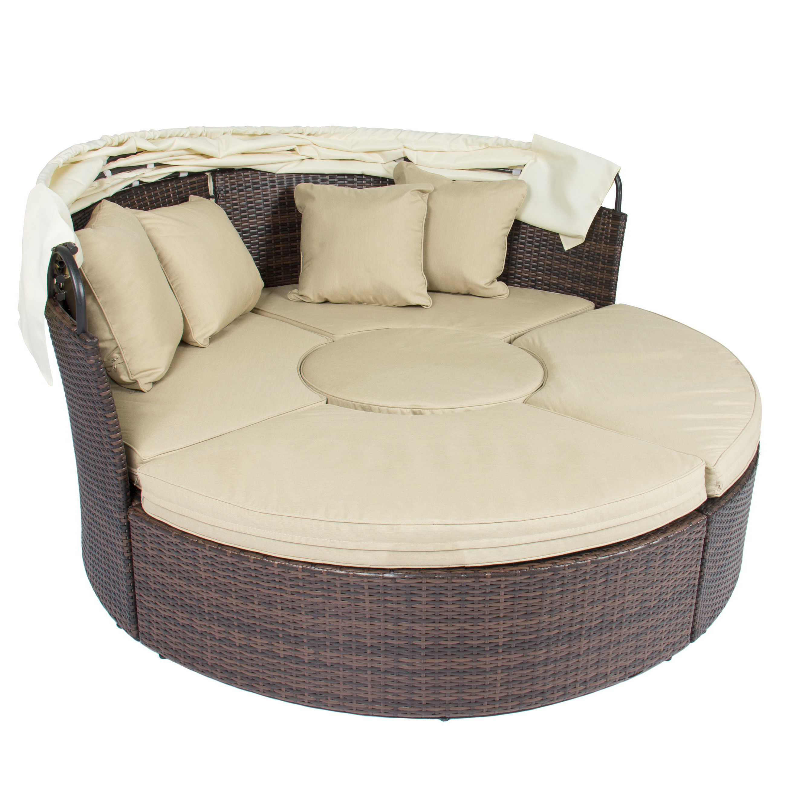 Best ideas about Circle Sofa Chairs
. Save or Pin Outdoor Patio Sofa Furniture Round Retractable Canopy Now.