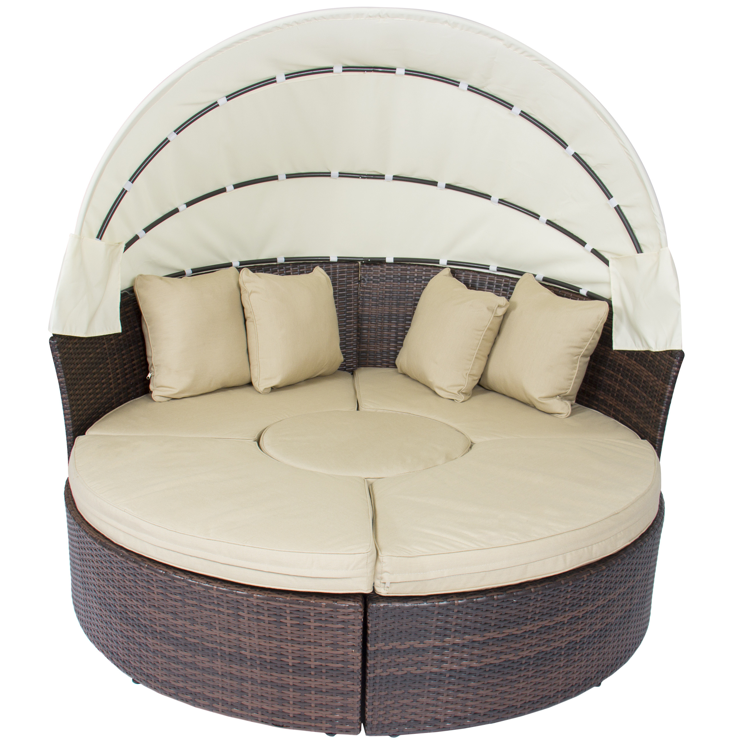 Best ideas about Circle Sofa Chairs
. Save or Pin Outdoor Patio Sofa Furniture Round Retractable Canopy Now.