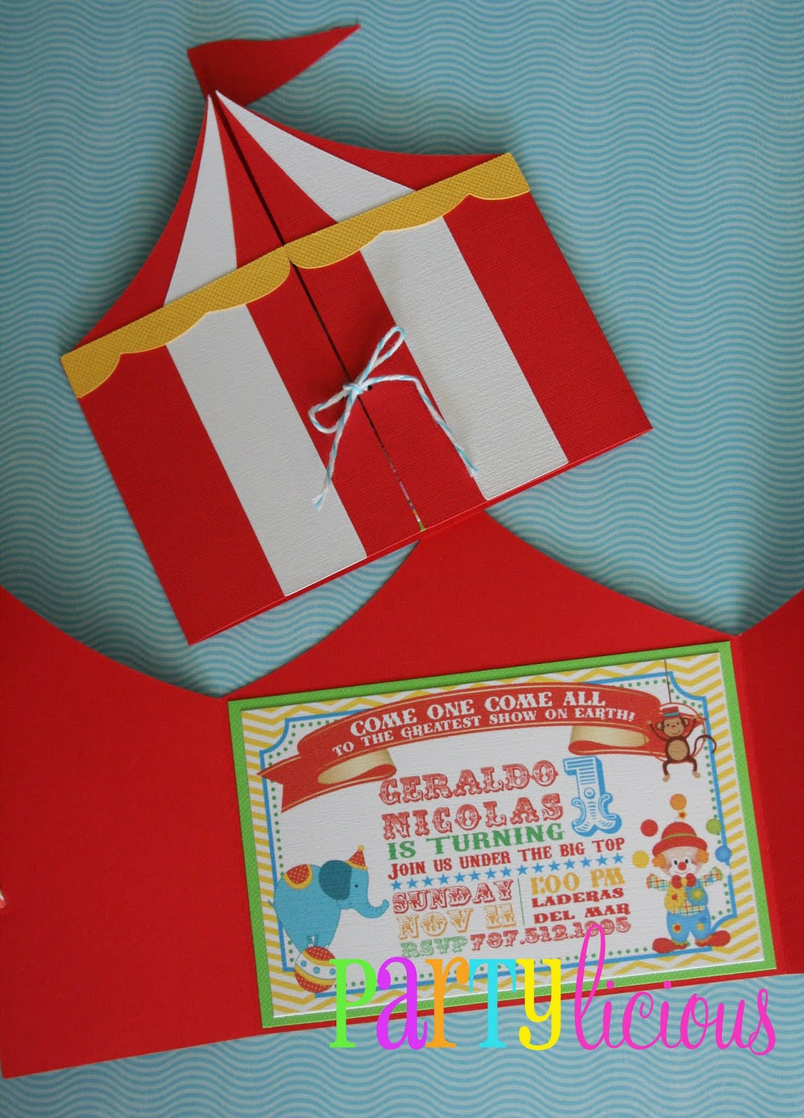 Best ideas about Circus Birthday Invitations
. Save or Pin Partylicious Events PR Circus Spectacular Birthday Now.