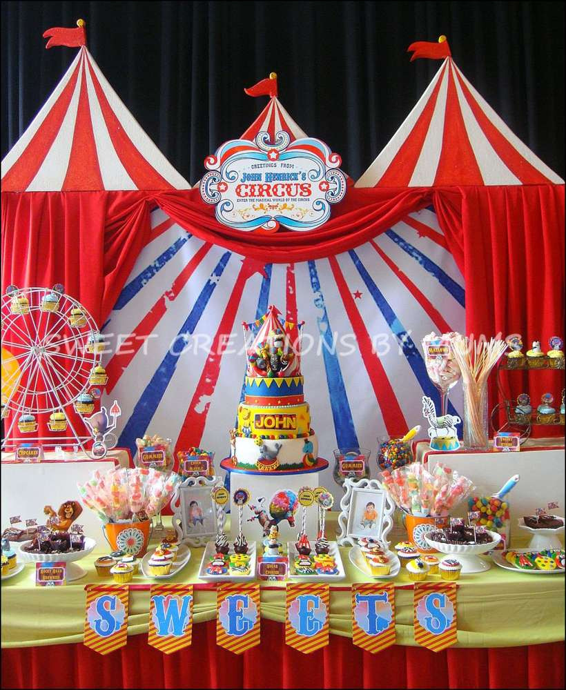 Best ideas about Circus Birthday Party
. Save or Pin Madagascar Circus Birthday Party Ideas Now.
