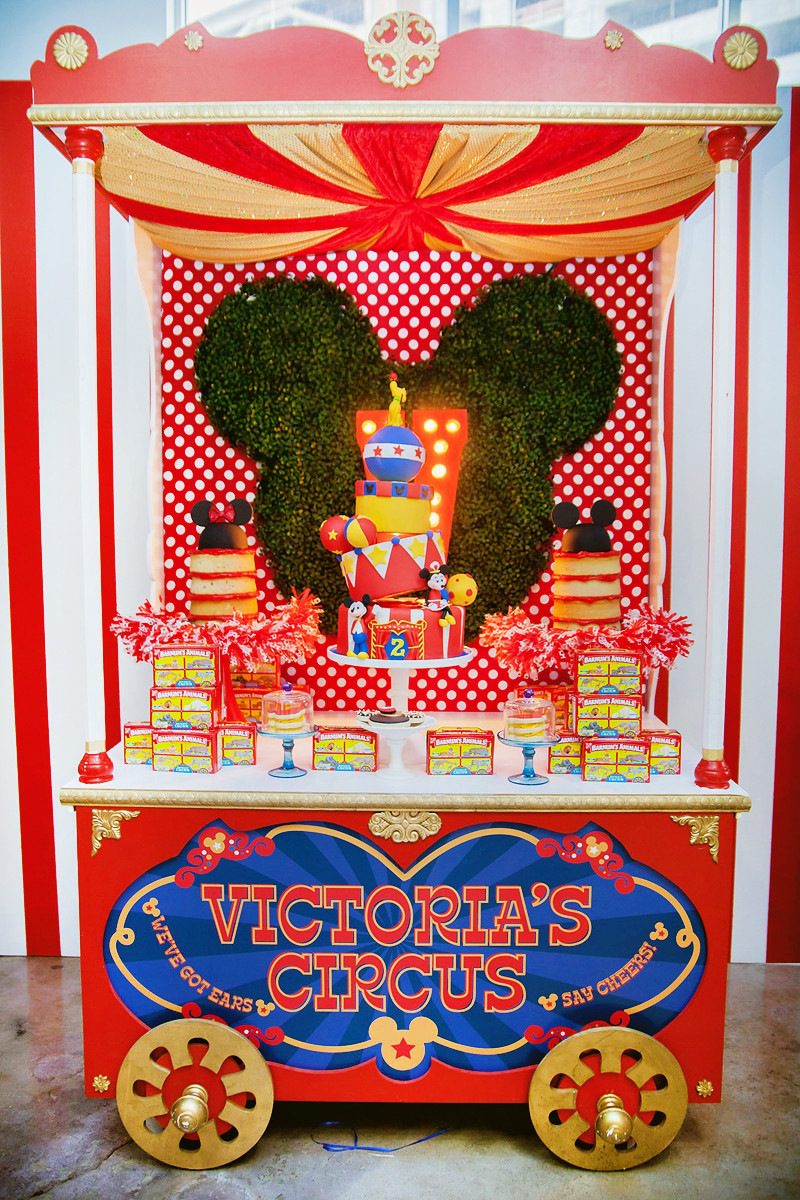 Best ideas about Circus Birthday Party
. Save or Pin Dazzling Mickey & Minnie Circus Birthday Party Hostess Now.