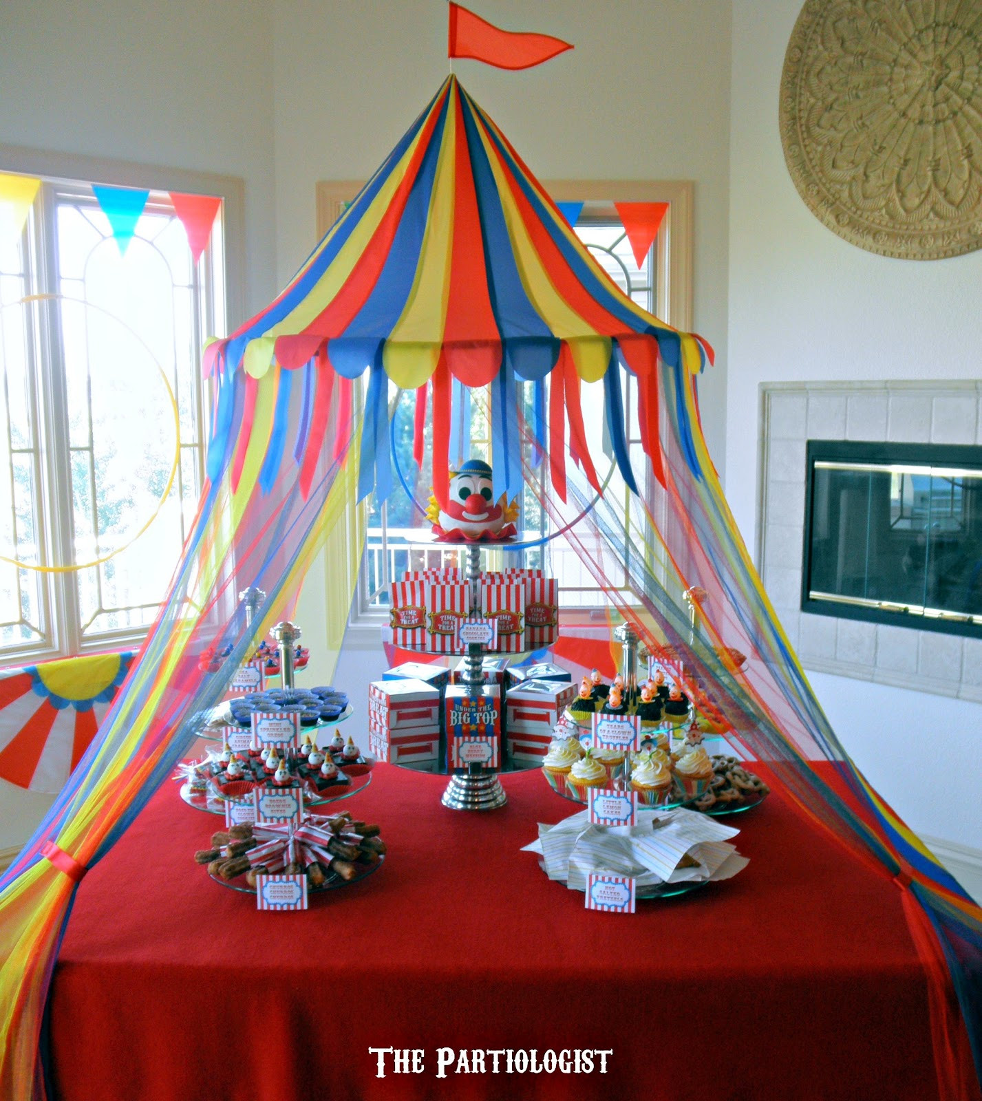Best ideas about Circus Birthday Party Ideas
. Save or Pin The Partiologist Under The Big Top Now.