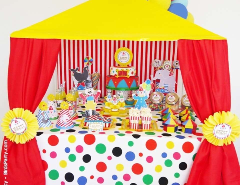 Best ideas about Circus Birthday Party Ideas
. Save or Pin Circus Carnival Birthday "Joint Big Top Circus Now.