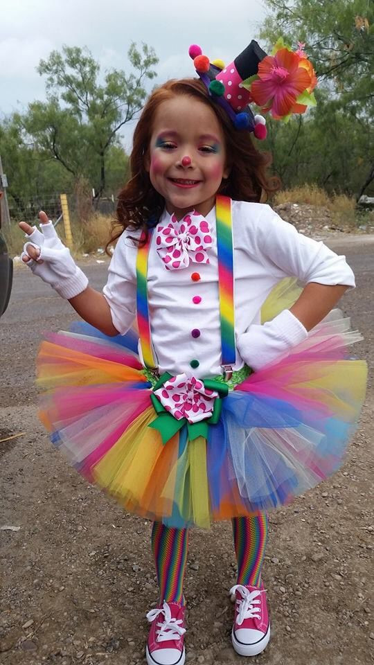 Best ideas about Circus Costumes DIY
. Save or Pin Little girls clown costume Now.