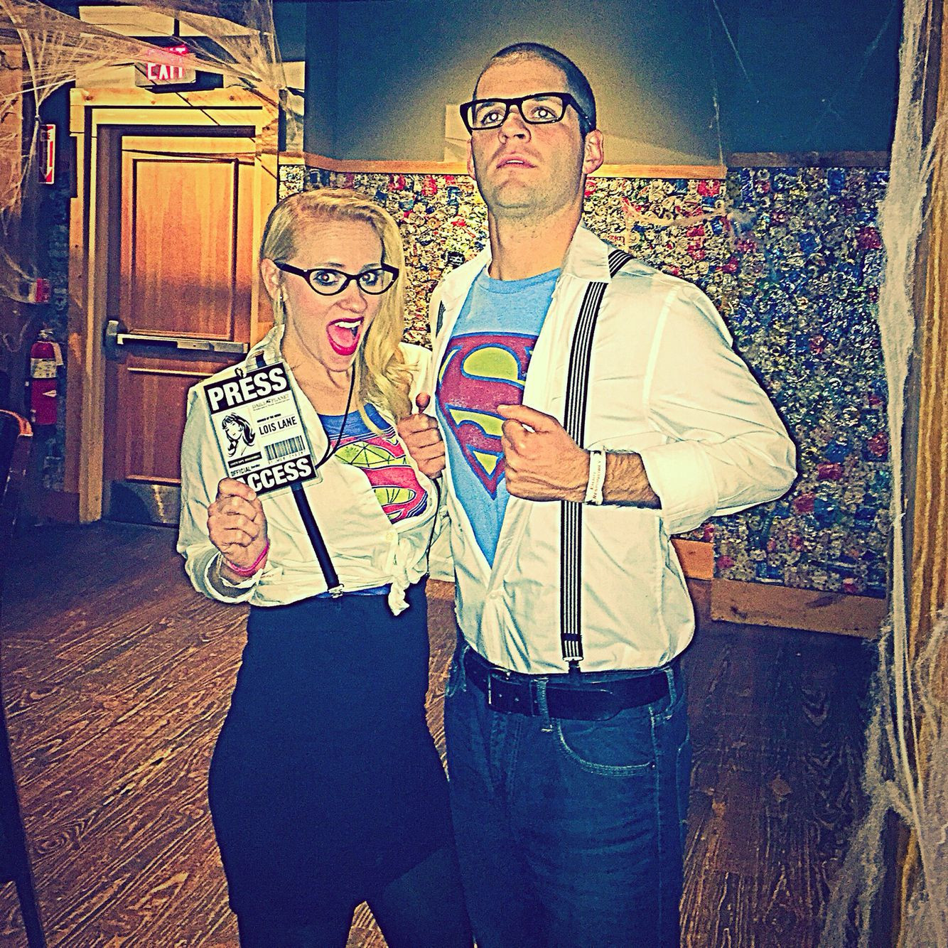 Best ideas about Clark Kent Costume DIY
. Save or Pin Clark Kent & Lois Lane diy costumes Halloween Now.