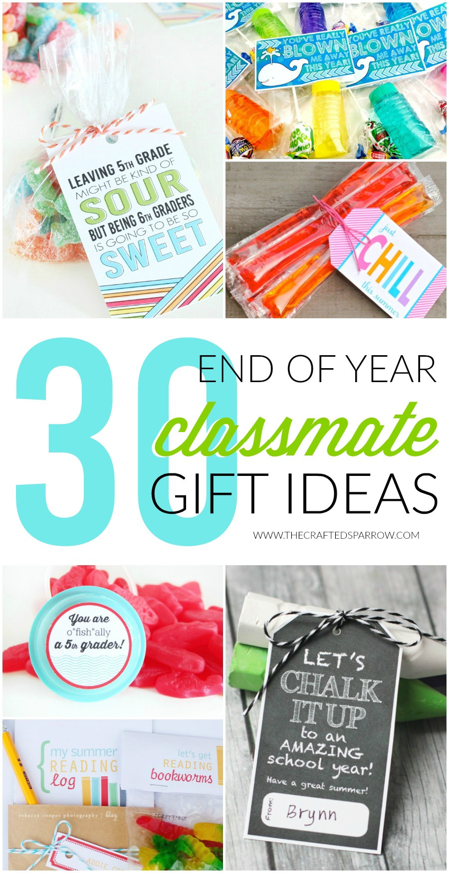 Best ideas about Class Gift Ideas
. Save or Pin 30 End of Year Class Gift Ideas Now.