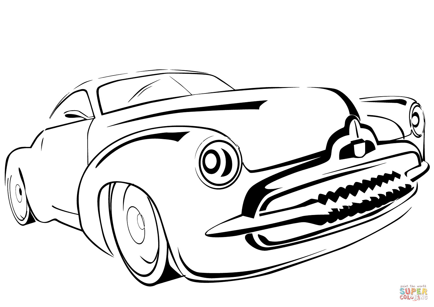 Best ideas about Classic Car Coloring Pages
. Save or Pin Classic Car coloring page Now.