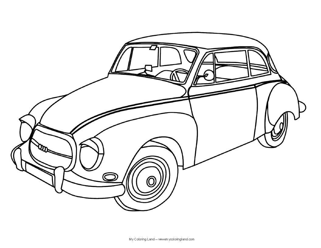 Best ideas about Classic Car Coloring Pages
. Save or Pin Cars My Coloring Land Now.
