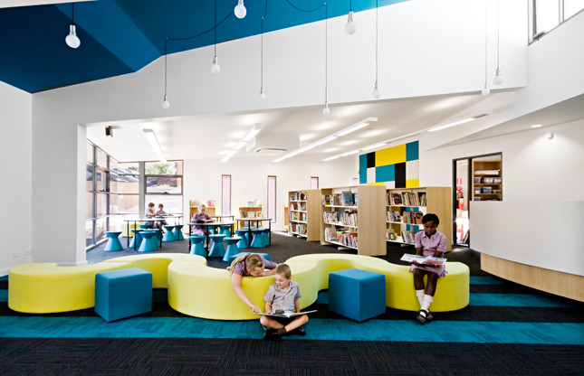 Best ideas about Classroom Furniture Ideas
. Save or Pin Schools with a splash of color Now.