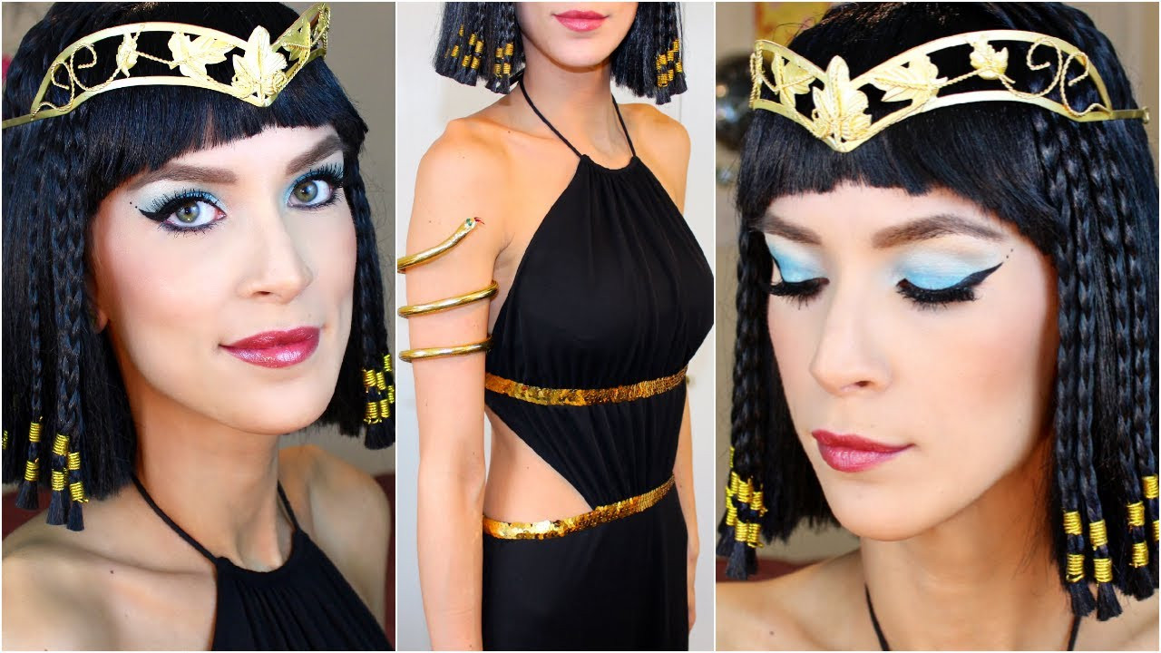 Best ideas about Cleopatra Halloween Costume DIY
. Save or Pin Cleopatra Halloween Costume Makeup Tutorial Now.