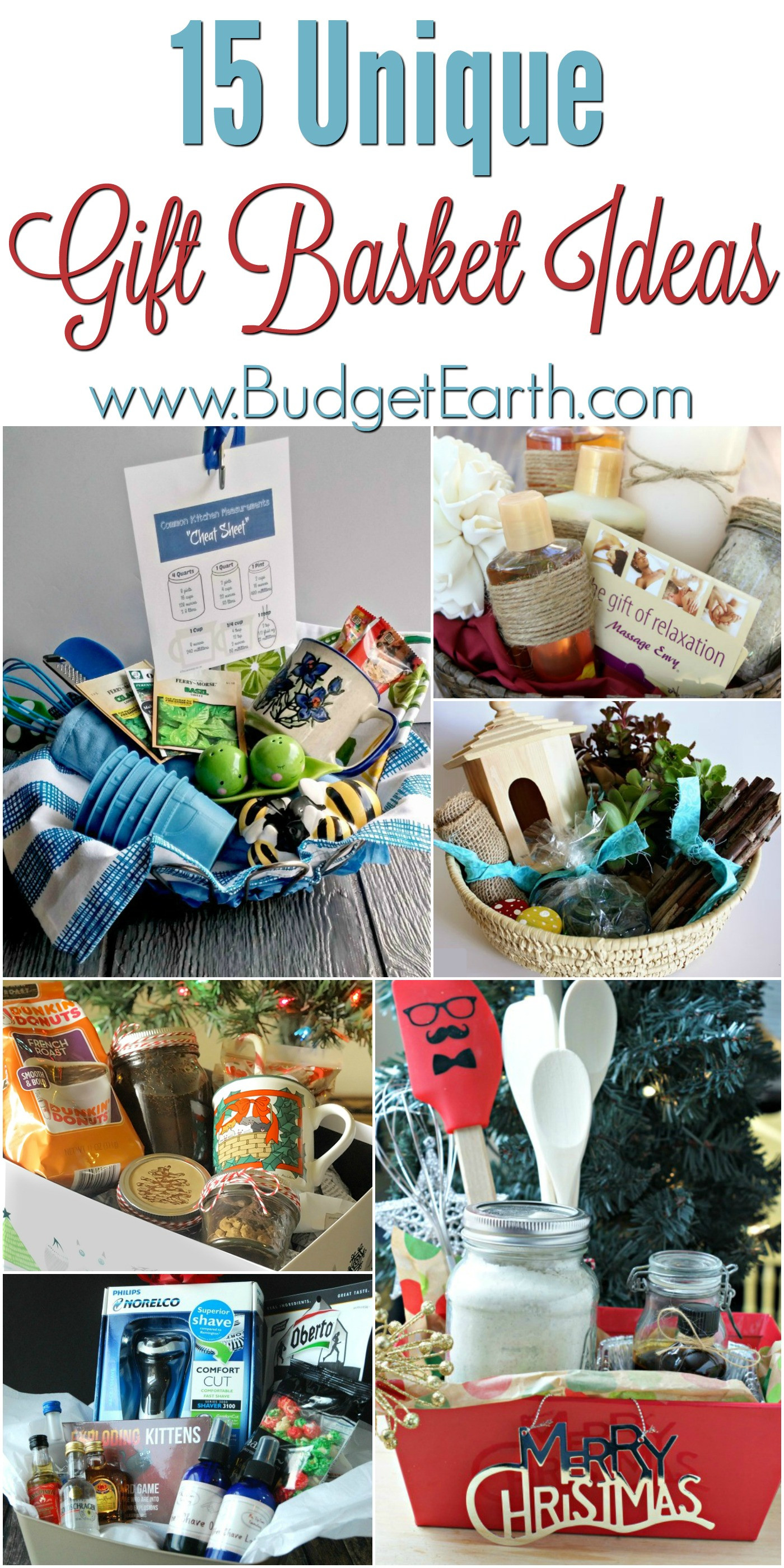 Best ideas about Clever Gift Basket Theme Ideas
. Save or Pin 15 Unique Gift Basket Ideas Now.