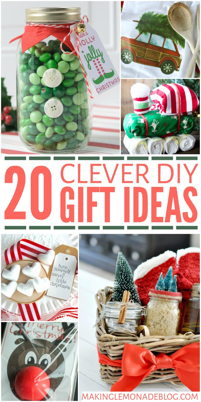 Best ideas about Clever Gift Ideas
. Save or Pin 20 Clever DIY Gift Ideas Now.