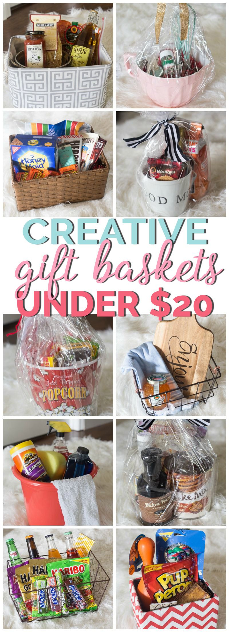 Best ideas about Clever Gift Ideas
. Save or Pin Creative Gift Basket Ideas Under $20 Now.