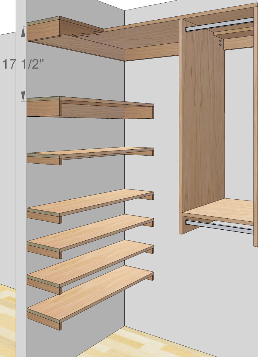 Best ideas about Closet Plans DIY
. Save or Pin Free woodworking plans to build a custom closet organizer Now.