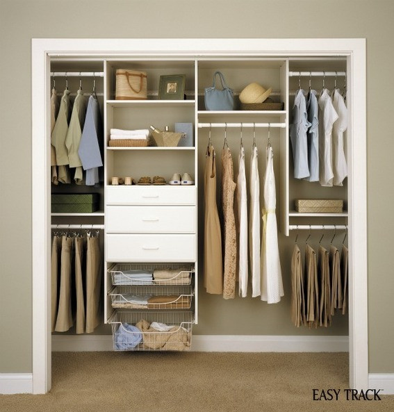 Best ideas about Closet Systems DIY
. Save or Pin Giveaway Win an Easy Track DIY Closet Organization System Now.