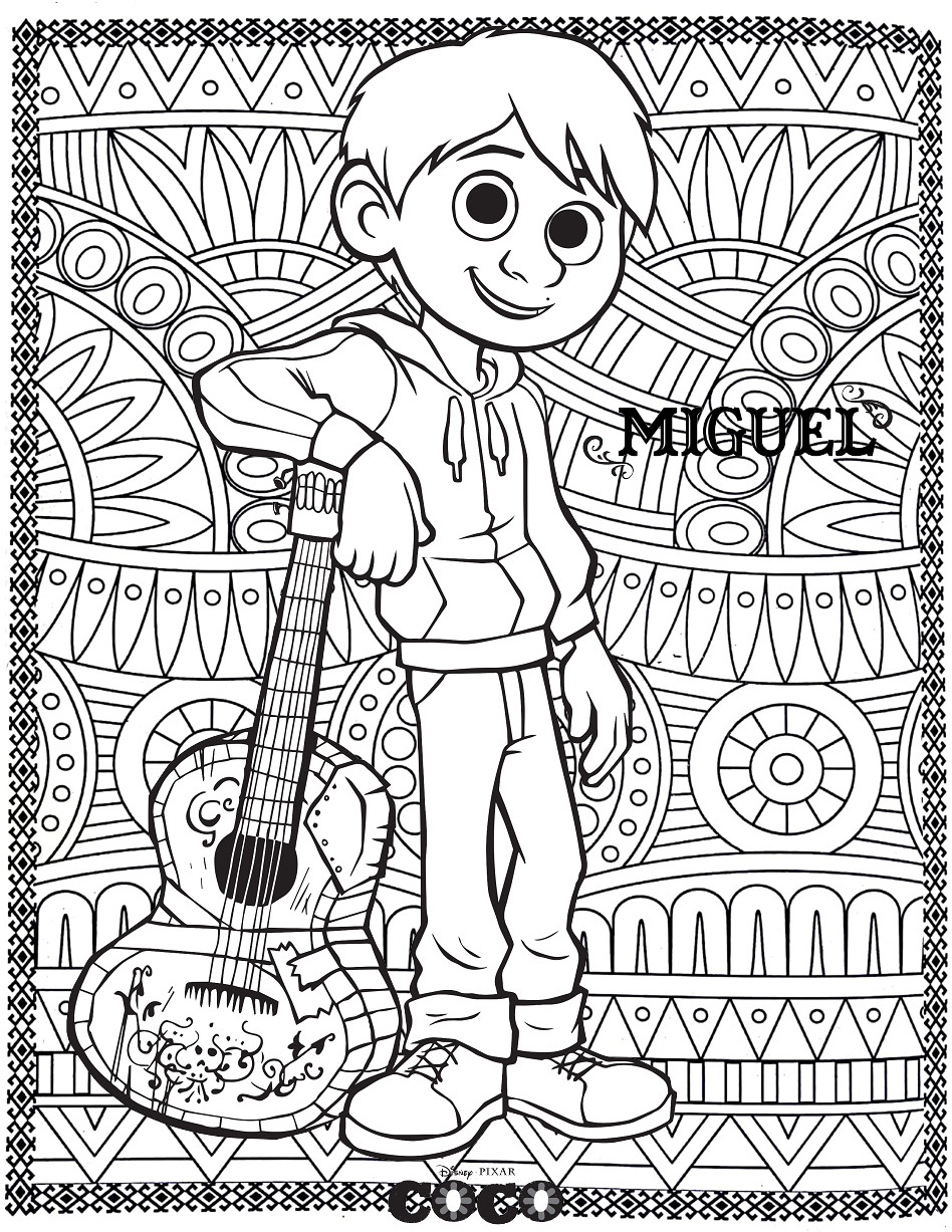 Best ideas about Coco Coloring Sheets For Kids
. Save or Pin Coloring Pages Now.