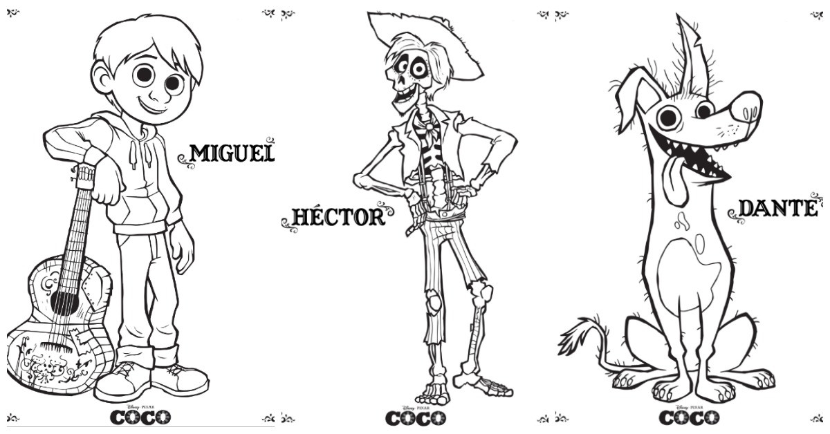 Best ideas about Coco Coloring Sheets For Kids
. Save or Pin Coco Coloring Pages Now.