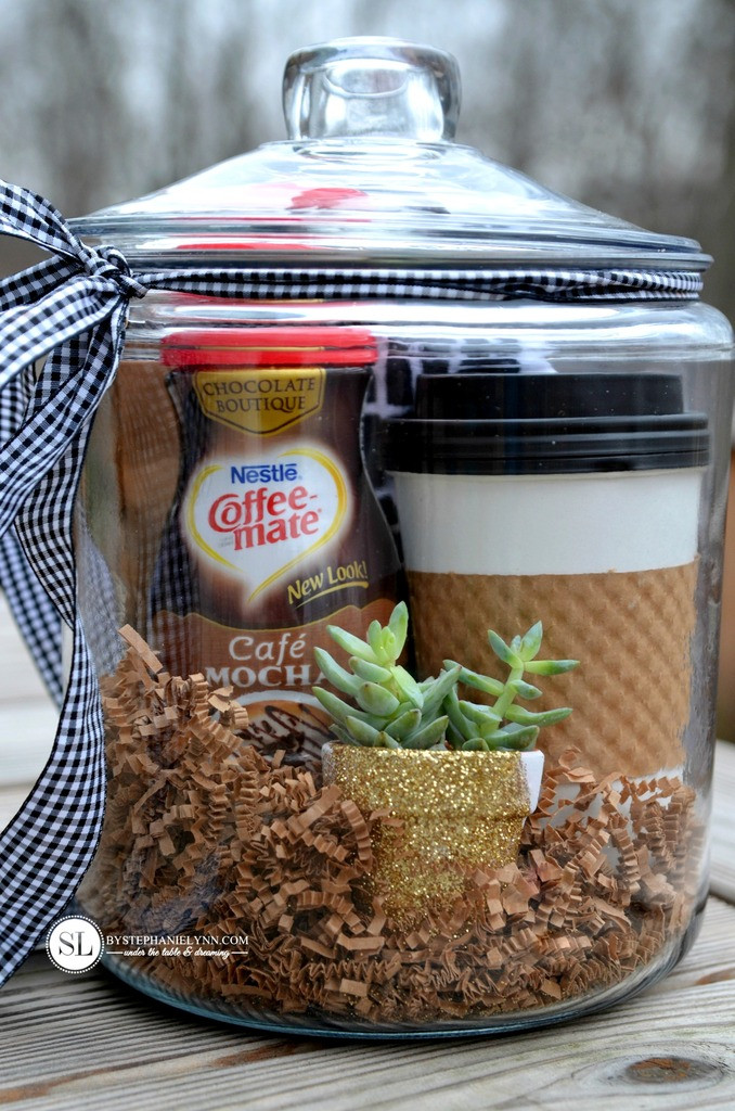 Best ideas about Coffee Gift Basket Ideas Homemade
. Save or Pin Coffee Gift Basket BigDIYIdeas Now.