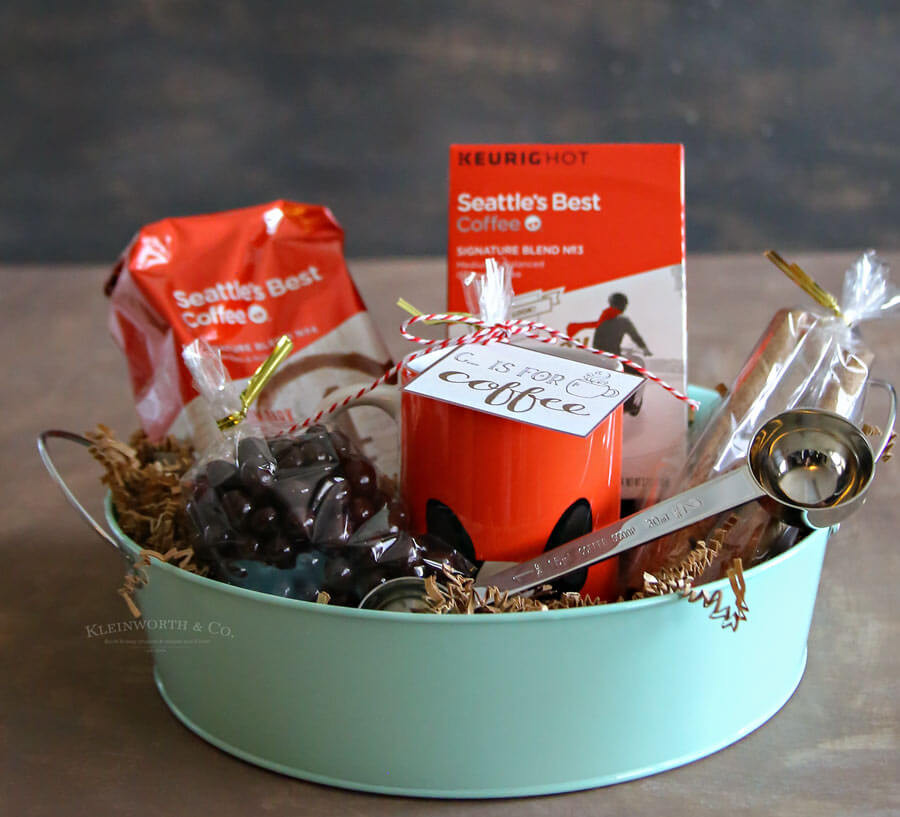 Best ideas about Coffee Gift Basket Ideas
. Save or Pin Coffee Gift Basket Idea Kleinworth & Co Now.