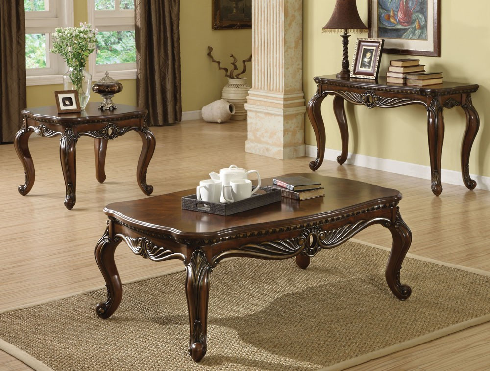 Best ideas about Coffee Table And End Tables
. Save or Pin Bordeux Traditional Style Coffee Table Now.