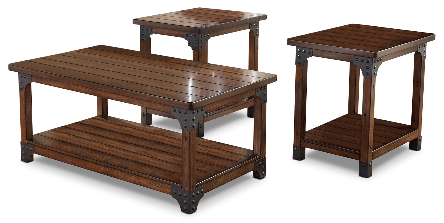 Best ideas about Coffee Table And End Tables
. Save or Pin Murphy 3 Piece Coffee and Two End Tables Package Now.