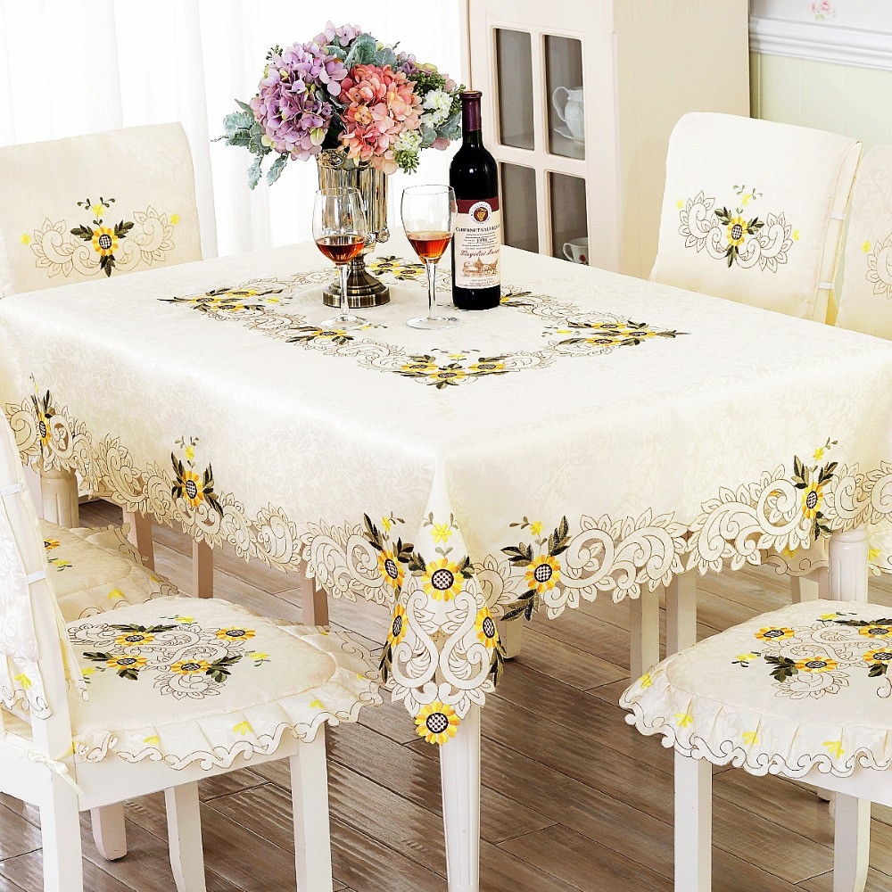 Best ideas about Coffee Table Cloth
. Save or Pin Cloth European Embroidery Table Cloth Tablecloth Coffee Now.