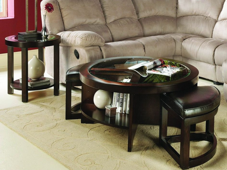 Best ideas about Coffee Table With Ottomans Underneath
. Save or Pin Ottoman Coffee Table With Shelf Underneath Modern Coffee Now.