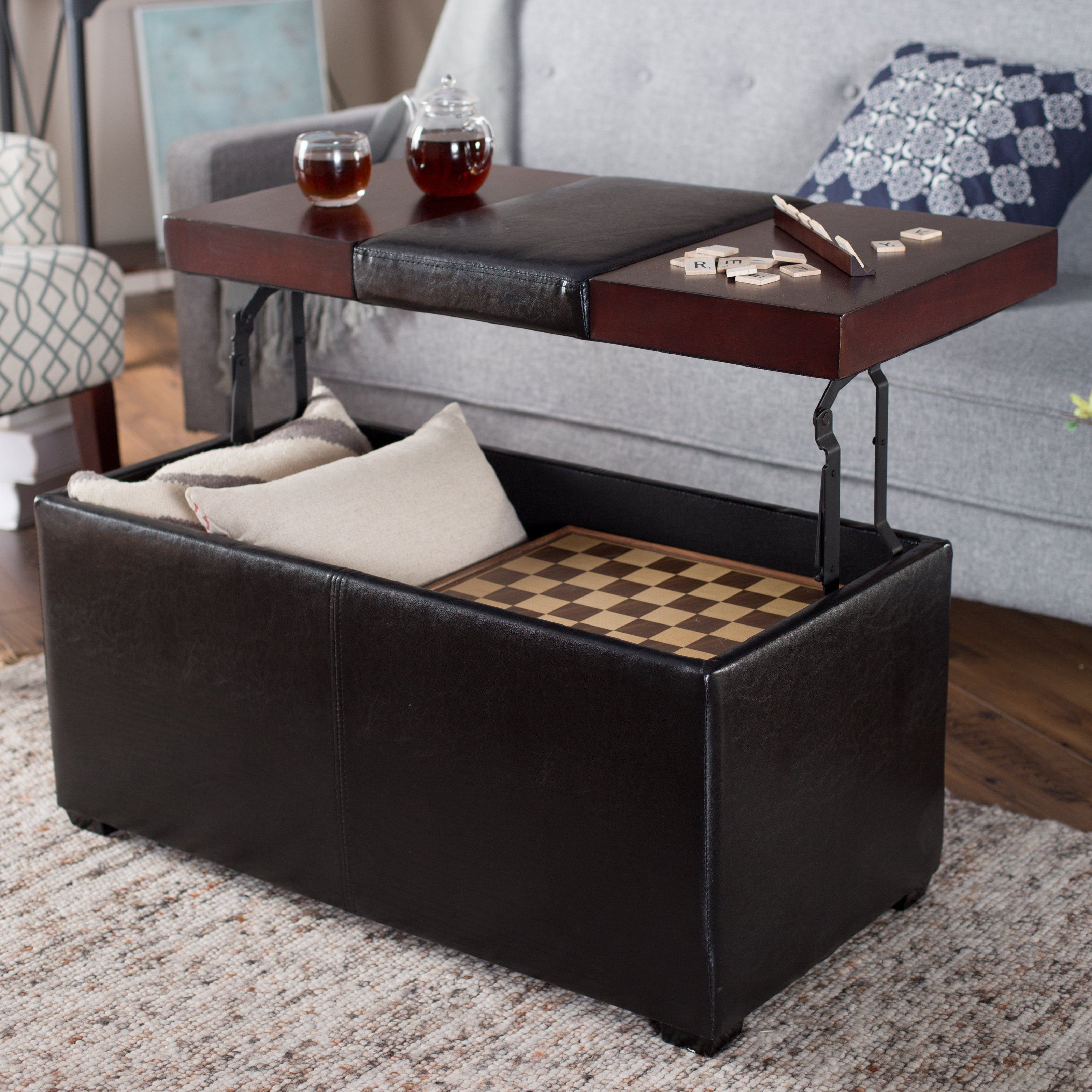 Best ideas about Coffee Table With Ottomans Underneath
. Save or Pin Enjoy Coffee Table With Ottomans Underneath House Plan And Now.