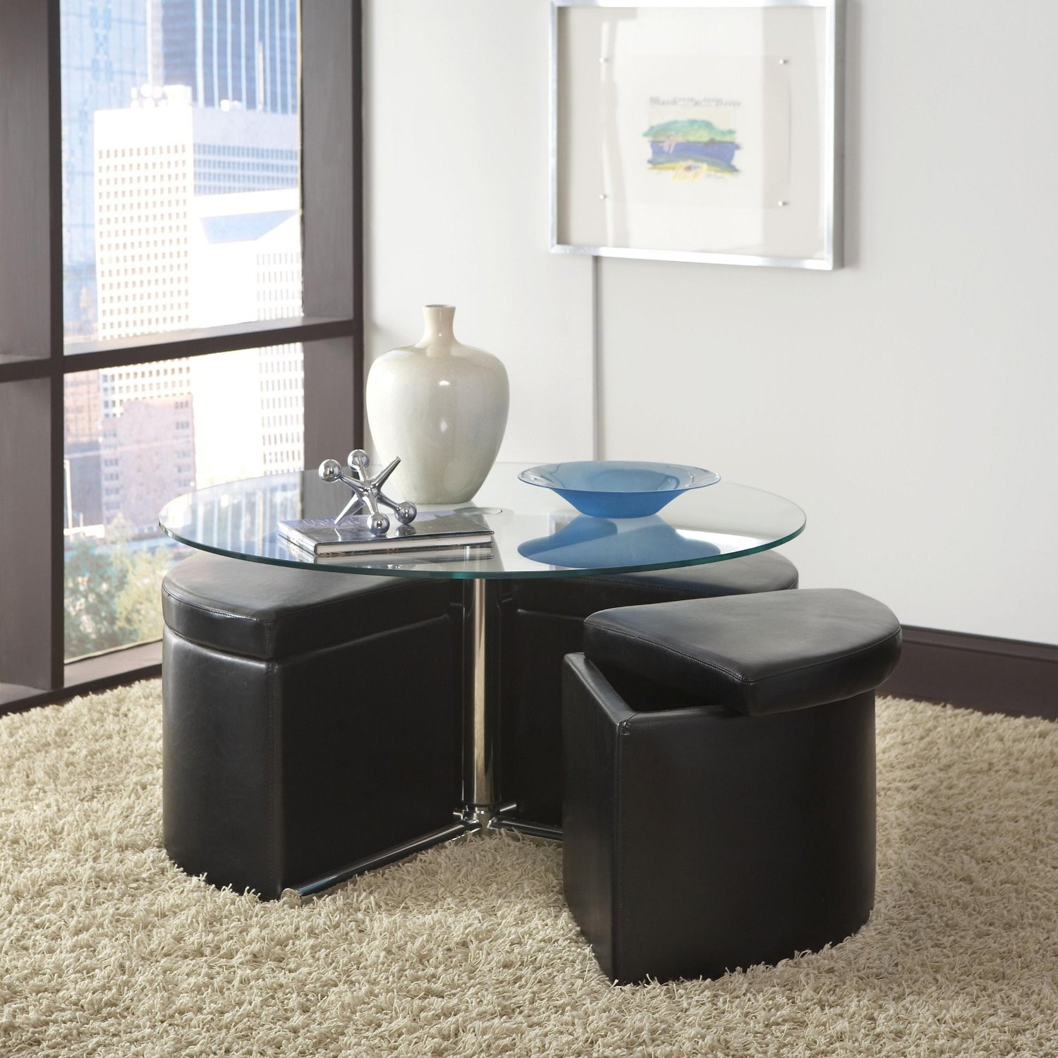 Best ideas about Coffee Table With Ottomans Underneath
. Save or Pin Total Fab Form & Function Cocktail and Coffee Tables Now.