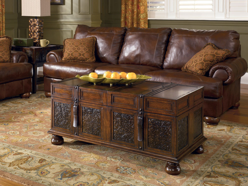 Best ideas about Coffee Table With Storage
. Save or Pin DARK BROWN RECTANGULAR COCKTAIL COFFEE TABLE VINTAGE Now.