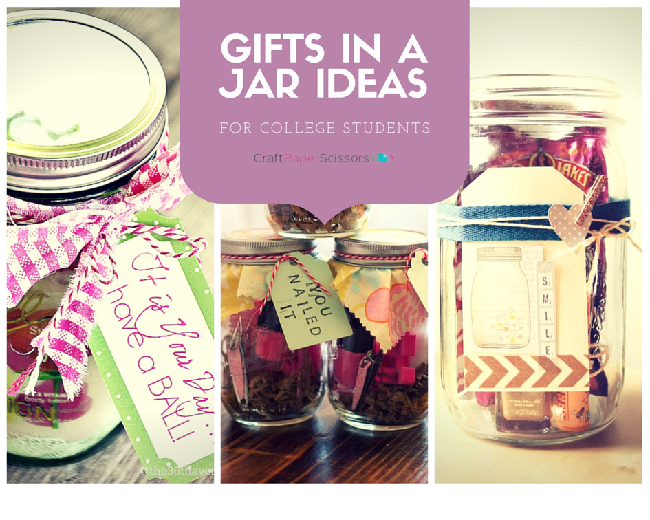 Best ideas about College Gift Ideas
. Save or Pin Gifts in a Jar Ideas for College Students Craft Paper Now.
