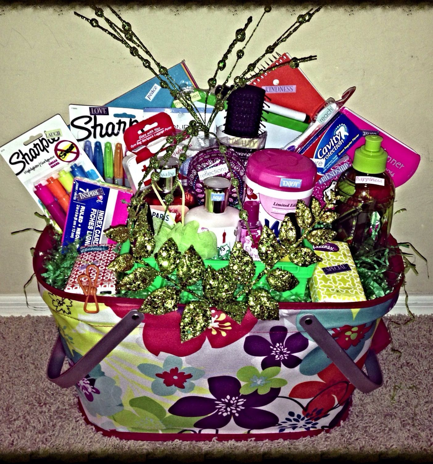 Best ideas about College Gift Ideas For Her
. Save or Pin College Student Gift Basket for her This basket is Now.