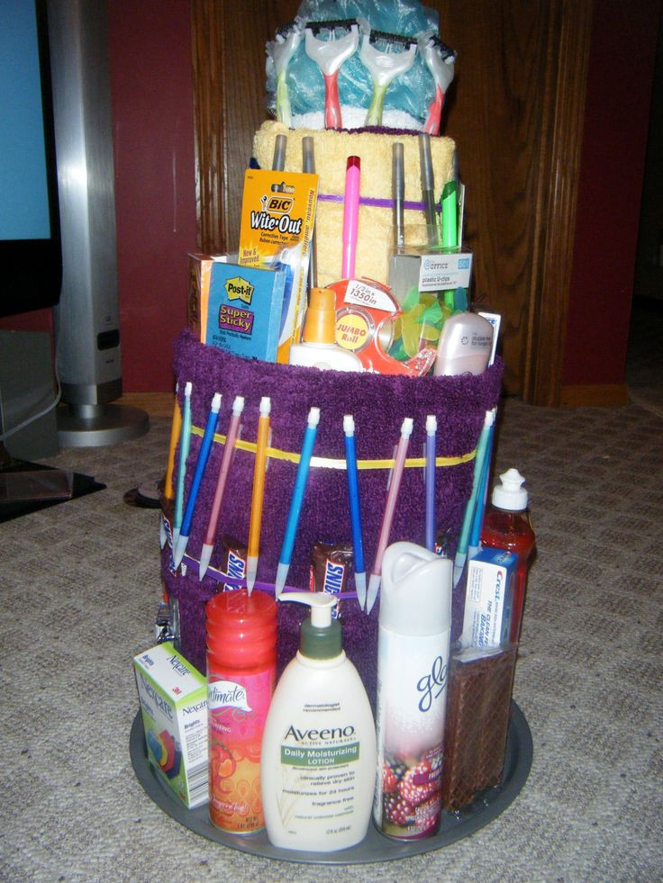 Best ideas about College Gift Ideas
. Save or Pin For a college t A towel cake Now.