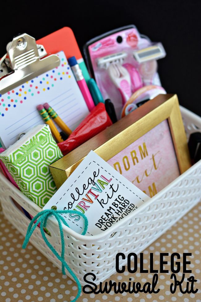 Best ideas about College Gift Ideas
. Save or Pin College Survival Kit with Printables Now.