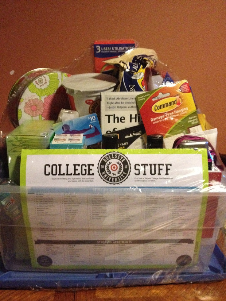 Best ideas about Collegiate Gift Ideas
. Save or Pin 25 best ideas about College Gift Baskets on Pinterest Now.