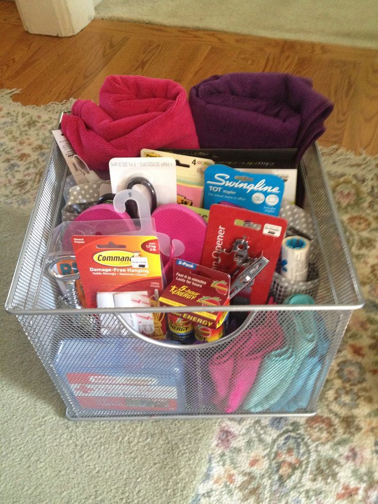 Best ideas about Collegiate Gift Ideas
. Save or Pin DIY Gift Basket for College Girls Now.