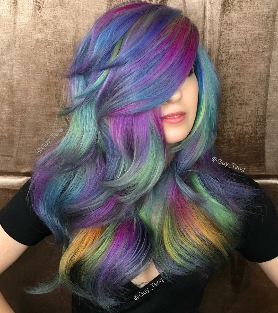 Best ideas about Colored Hairstyles
. Save or Pin Guy Tang on Twitter "Spring Opal Hair Color for Now.