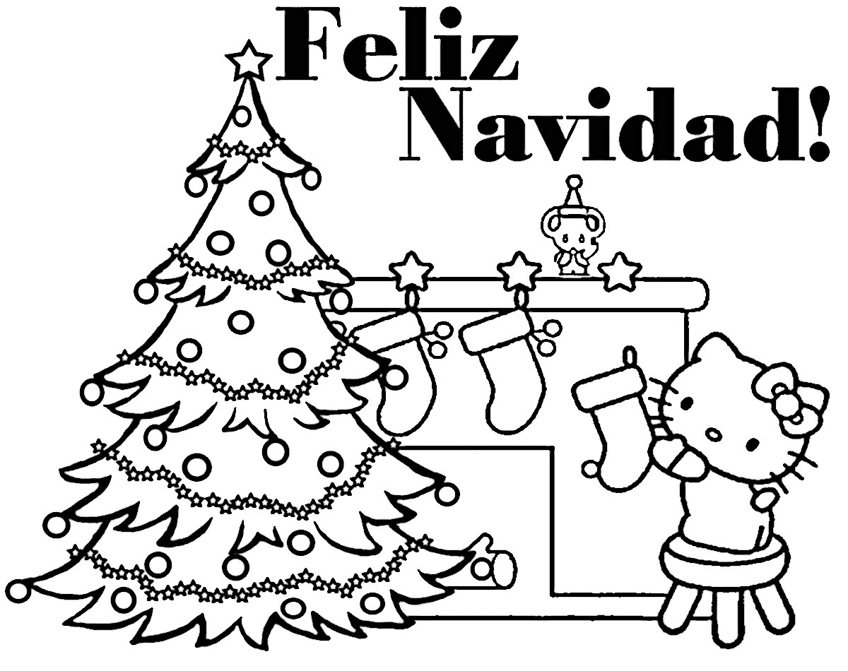 Best ideas about Coloring Book In Spanish
. Save or Pin Dibujos de Feliz Navidad para colorear e imprimir Now.