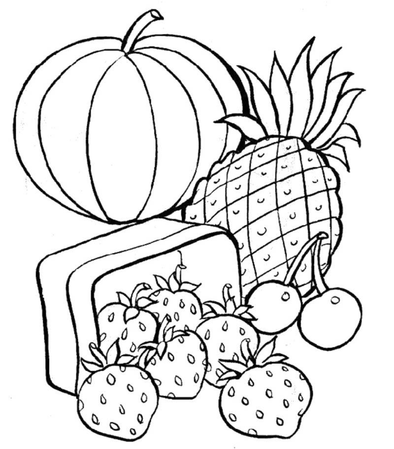 Best ideas about Coloring Pages Food
. Save or Pin Healthy Food Coloring Pages For Kids Coloring Home Now.