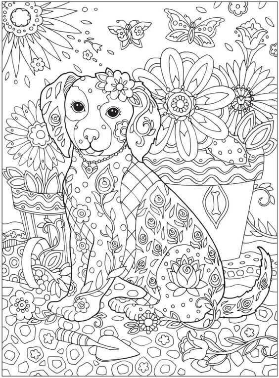 Best ideas about Coloring Pages For Adults Dogs
. Save or Pin 30 Free Printable Cute Dog Coloring Pages Now.