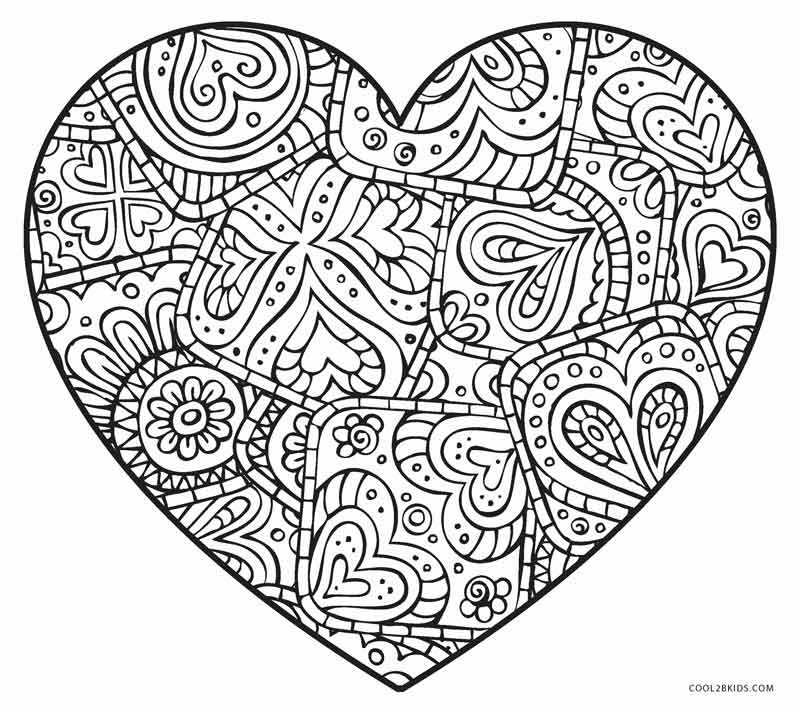 Best ideas about Coloring Pages For Adults Hearts
. Save or Pin Free Printable Heart Coloring Pages For Kids Now.
