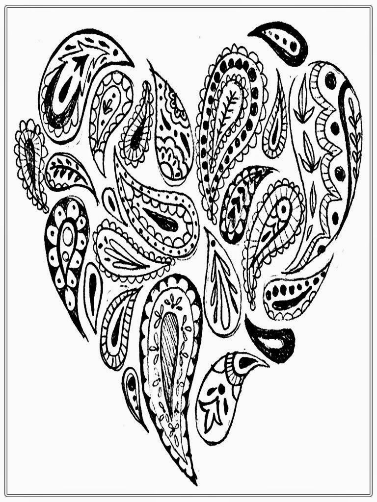 Best ideas about Coloring Pages For Adults Hearts
. Save or Pin Heart Adult Coloring Pages Hearts Now.