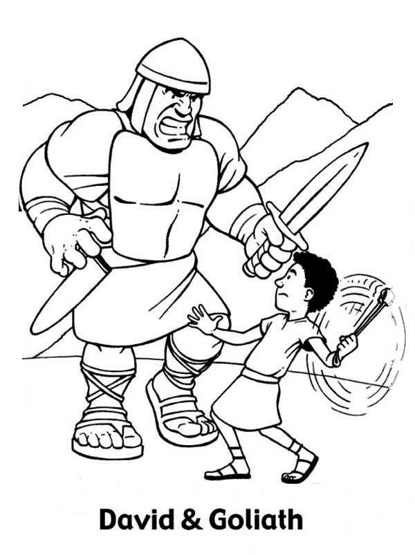 Best ideas about Coloring Pages For Boys Bible Pictures
. Save or Pin 41 best images about David and Goliath on Pinterest Now.