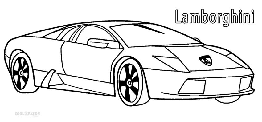 Best ideas about Coloring Pages For Boys Lamborgini
. Save or Pin Printable Lamborghini Coloring Pages For Kids Now.